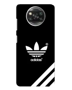 Чехол для Xiaomi POCO X3 Pro с картинкой «Adidas с диагональными полосами»