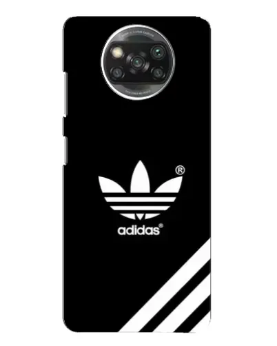 Чехол для Xiaomi POCO X3 Pro с картинкой «Adidas с диагональными полосами»