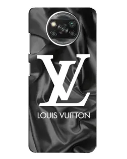 Чехол для Xiaomi POCO X3 Pro с картинкой «Шелковый Louis Vuitton»