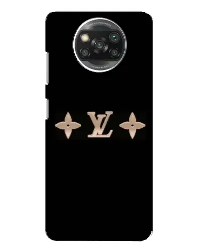 Чехол для Xiaomi POCO X3 Pro с картинкой «Louis Vuitton — минимализм»