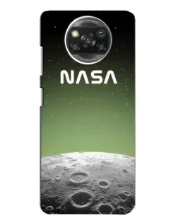 Чехол для Xiaomi POCO X3 Pro с картинкой «NASA — лунный градиент»