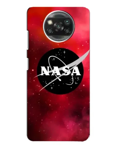 Чехол для Xiaomi POCO X3 Pro с картинкой «NASA — красная туманность»