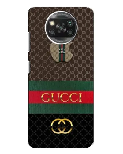 Чехол для Xiaomi POCO X3 Pro с картинкой «Gucci — брендированный десерт» Чехол для Xiaomi POCO X3 Pro с картинкой «Gucci — брендированный десерт»