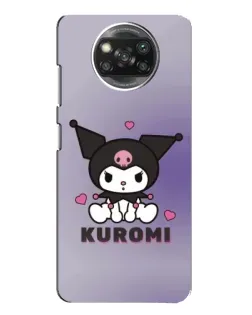 Чехол для Xiaomi POCO X3 Pro с картинкой «Kuromi — фиолетовый арт» Чехол для Xiaomi POCO X3 Pro с картинкой «Kuromi — фиолетовый арт»