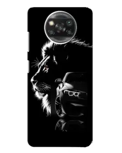 Чохол для Xiaomi POCO X3 Pro з картинкою «BMW та лев» Чохол для Xiaomi POCO X3 Pro з картинкою «BMW та лев»