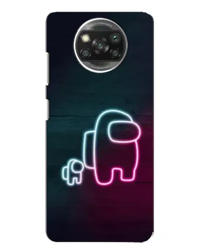 Чехол для Xiaomi POCO X3 Pro с картинкой «Among Us неон-арт» Чехол для Xiaomi POCO X3 Pro с картинкой «Among Us неон-арт»