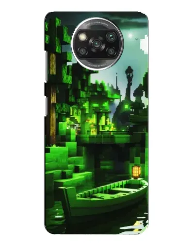 Чехол для Xiaomi POCO X3 Pro с картинкой «Minecraft лесной пейзаж» Чехол для Xiaomi POCO X3 Pro с картинкой «Minecraft лесной пейзаж»