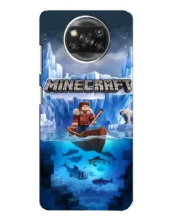 Чохол для Xiaomi POCO X3 Pro з картинкою «Minecraft льодянийсвіт» Чохол для Xiaomi POCO X3 Pro з картинкою «Minecraft льодянийсвіт»