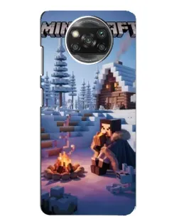 Чохол для Xiaomi POCO X3 Pro з картинкою «Зимовий Minecraft» Чохол для Xiaomi POCO X3 Pro з картинкою «Зимовий Minecraft»