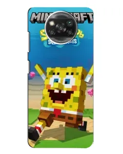 Чохол для Xiaomi POCO X3 Pro з картинкою «Губка Боб Minecraft» Чохол для Xiaomi POCO X3 Pro з картинкою «Губка Боб Minecraft»