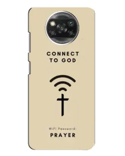 Чехол для Xiaomi POCO X3 Pro с картинкой «Молитва Connect»