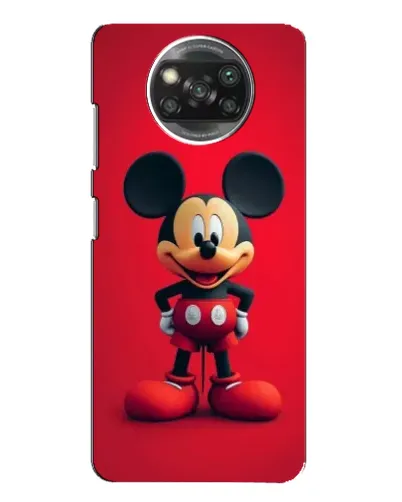 Чехол для Xiaomi POCO X3 Pro с картинкой «Mickey в полный рост»