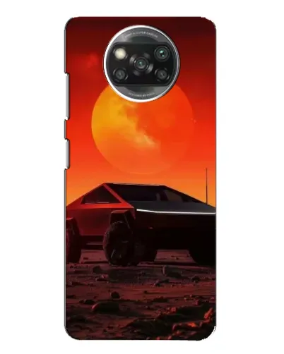 Чехол для Xiaomi POCO X3 Pro с картинкой «Cybertruck на Марсе» Чехол для Xiaomi POCO X3 Pro с картинкой «Cybertruck на Марсе»