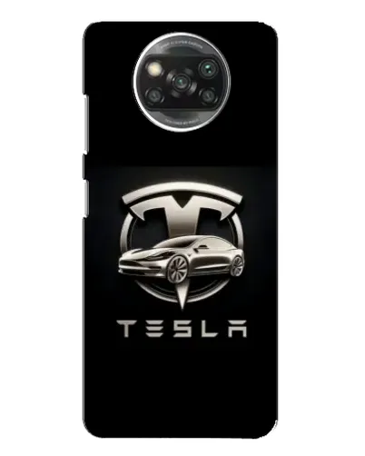 Чехол для Xiaomi POCO X3 Pro с картинкой «Tesla — серебристое авто» Чехол для Xiaomi POCO X3 Pro с картинкой «Tesla — серебристое авто»