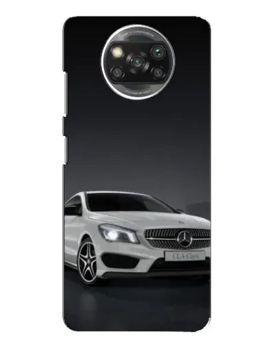 Чехол для Xiaomi POCO X3 Pro с картинкой «Mercedes AMG GT Silver»