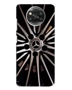 Чехол для Xiaomi POCO X3 Pro с картинкой «Диск Mercedes»