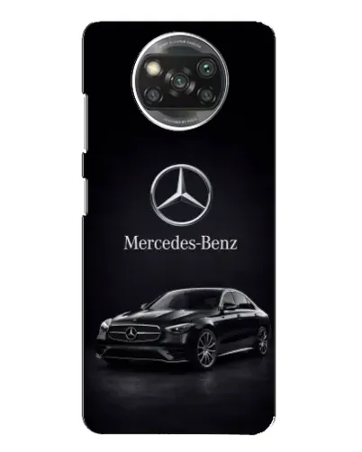 Чехол для Xiaomi POCO X3 Pro с картинкой «Mercedes — решетка радиатора»