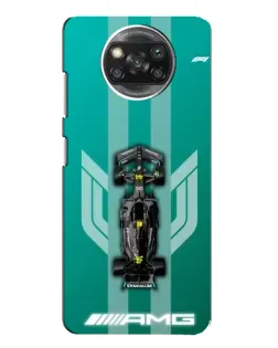 Чехол для Xiaomi POCO X3 Pro с картинкой «Mercedes AMG Petronas»