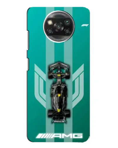 Чехол для Xiaomi POCO X3 Pro с картинкой «Mercedes AMG Petronas»