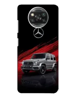 Чехол для Xiaomi POCO X3 Pro с картинкой «Mercedes G-Class красный»