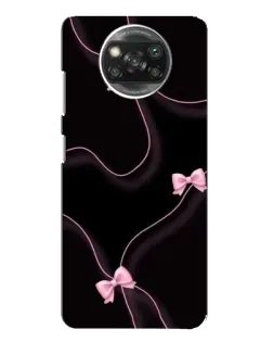 Чехол для Xiaomi POCO X3 Pro с картинкой «Розовые ленты»