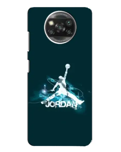 Чехол для Xiaomi POCO X3 с картинкой «Jordan Blue Fire» Чехол для Xiaomi POCO X3 с картинкой «Jordan Blue Fire»