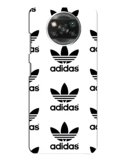 Чехол для Xiaomi POCO X3 с картинкой «Adidas Pattern»