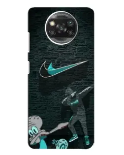 Чехол для Xiaomi POCO X3 с картинкой «Спортивный арт Nike» Чехол для Xiaomi POCO X3 с картинкой «Спортивный арт Nike»