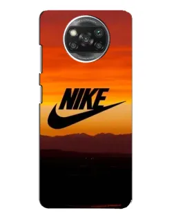 Чехол для Xiaomi POCO X3 с картинкой «Nike — вечерний горизонт» Чехол для Xiaomi POCO X3 с картинкой «Nike — вечерний горизонт»
