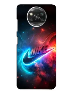 Чехол для Xiaomi POCO X3 с картинкой «Огненный логотип Nike» Чехол для Xiaomi POCO X3 с картинкой «Огненный логотип Nike»