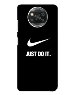 Чехол для Xiaomi POCO X3 с картинкой «Классический принт Nike» Чехол для Xiaomi POCO X3 с картинкой «Классический принт Nike»