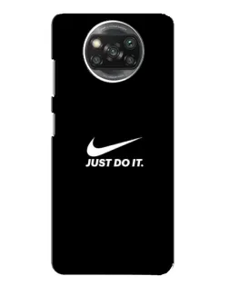 Чехол для Xiaomi POCO X3 с картинкой «Минимализм от Nike» Чехол для Xiaomi POCO X3 с картинкой «Минимализм от Nike»
