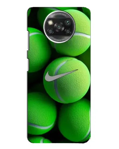 Чехол для Xiaomi POCO X3 с картинкой «Теннисные мячи Найк» Чехол для Xiaomi POCO X3 с картинкой «Теннисные мячи Найк»
