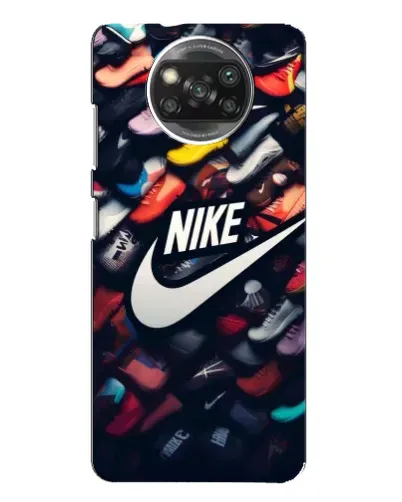 Чехол для Xiaomi POCO X3 с картинкой «Коллекция кроссовок Nike» Чехол для Xiaomi POCO X3 с картинкой «Коллекция кроссовок Nike»