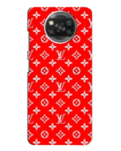 Чехол для Xiaomi POCO X3 с картинкой «Яркий паттерн LV»