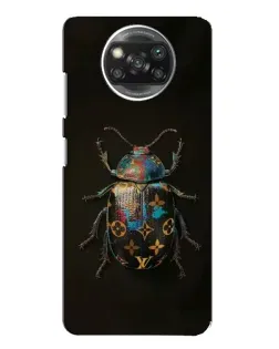 Чехол для Xiaomi POCO X3 с картинкой «LV — мраморный принт»