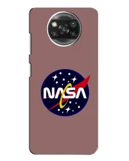 Чехол для Xiaomi POCO X3 с картинкой «NASA — ретро космос» Чехол для Xiaomi POCO X3 с картинкой «NASA — ретро космос»