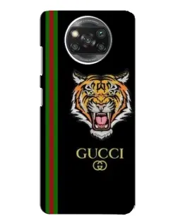 Чехол для Xiaomi POCO X3 с картинкой «Тигр Gucci»