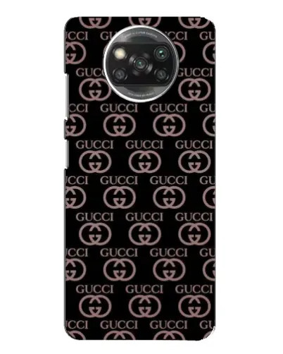 Чехол для Xiaomi POCO X3 с картинкой «Классическая монограмма Gucci» Чехол для Xiaomi POCO X3 с картинкой «Классическая монограмма Gucci»