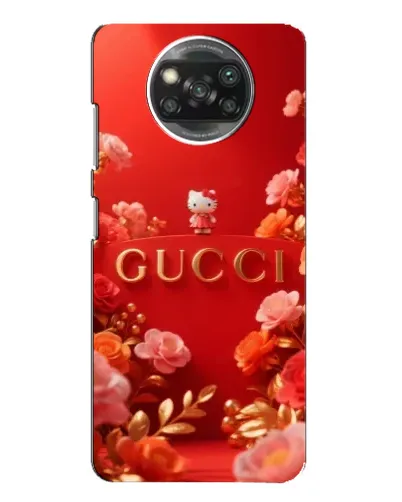 Чехол для Xiaomi POCO X3 с картинкой «Gucci — золотой сад» Чехол для Xiaomi POCO X3 с картинкой «Gucci — золотой сад»