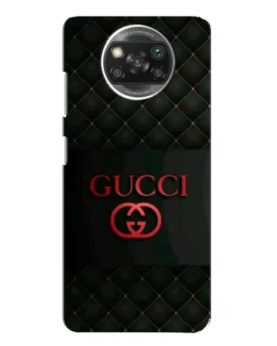 Чехол для Xiaomi POCO X3 с картинкой «Gucci — стеганый черный» Чехол для Xiaomi POCO X3 с картинкой «Gucci — стеганый черный»