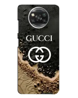 Чехол для Xiaomi POCO X3 с картинкой «Gucci — песчаные дюны»