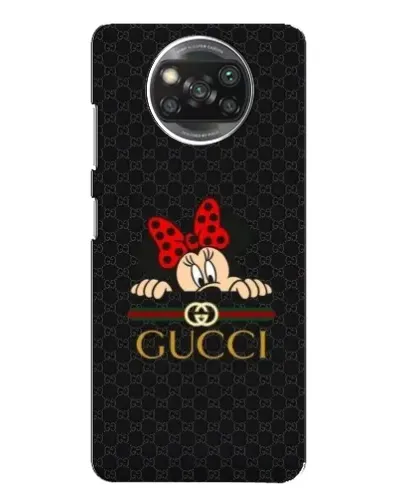 Чехол для Xiaomi POCO X3 с картинкой «Минни Маус Gucci — черный» Чехол для Xiaomi POCO X3 с картинкой «Минни Маус Gucci — черный»