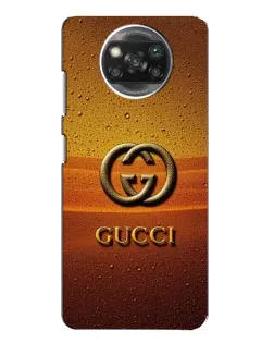 Чехол для Xiaomi POCO X3 с картинкой «Gucci — солнечный градиент»