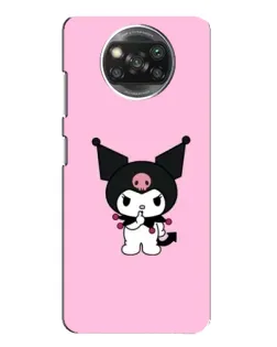Чехол для Xiaomi POCO X3 с картинкой «Kuromi — розовая нежность» Чехол для Xiaomi POCO X3 с картинкой «Kuromi — розовая нежность»