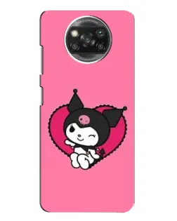 Чехол для Xiaomi POCO X3 с картинкой «Kuromi — любовь в сердце» Чехол для Xiaomi POCO X3 с картинкой «Kuromi — любовь в сердце»