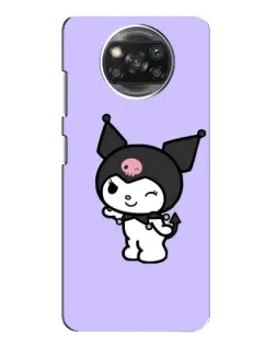 Чехол для Xiaomi POCO X3 с картинкой «Классическая Kuromi» Чехол для Xiaomi POCO X3 с картинкой «Классическая Kuromi»