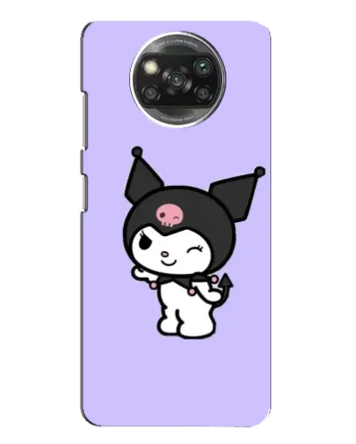 Чехол для Xiaomi POCO X3 с картинкой «Классическая Kuromi»