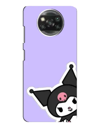 Чехол для Xiaomi POCO X3 с картинкой «Забавная Kuromi»