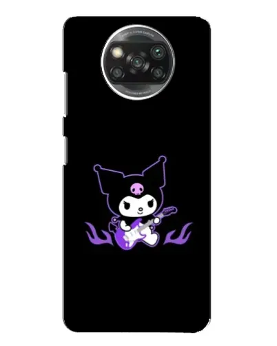 Чехол для Xiaomi POCO X3 с картинкой «Электрическая Kuromi»